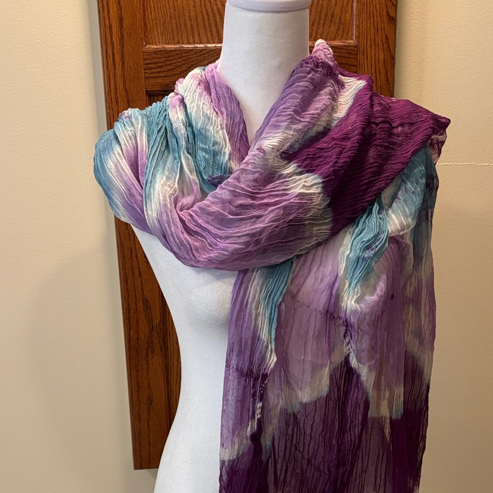 Collection Eighteen Purple Fusion Scarf - 78” x 31”